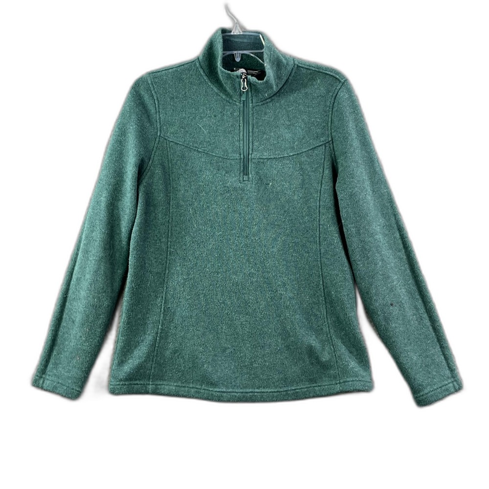 The North Face Maggy Sweater Women Large Fleece 1/4 Zip Winter Academia Gorpcore